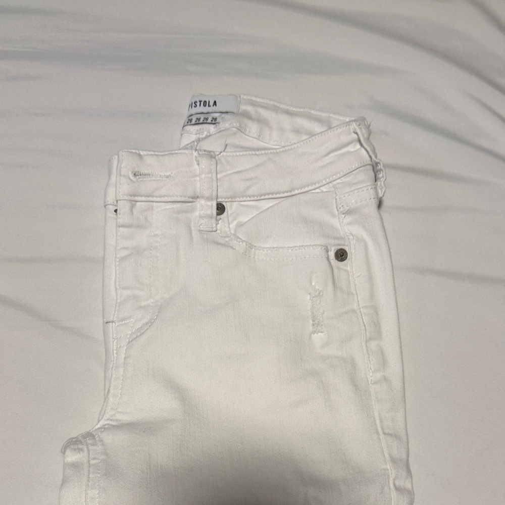 Pistola White Skinny Jeans